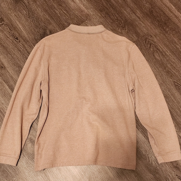 Van Heusen Flex Mens Long Sleeve Tan - Picture 7 of 7